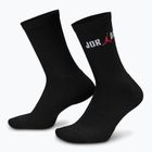 Чорапи  Jordan Everyday Crew 1 pair black/white/university red