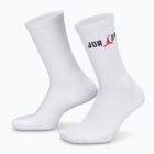 Чорапи Nike Jordan Everyday Crew 1 чифт white/black/university red
