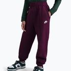 Детски панталони Nike Sportswear Club Fleece bordeaux/bordeaux/white