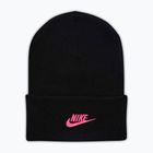 Мъжка зимна шапка Nike Peak Futura Beanie black/pinksicle