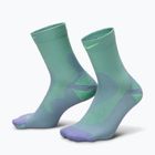 Чорапи Nike Running Lightweight Micro Crew Socks iron purple/voltage green/voltage green