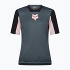 Дамска тениска за колоездене Fox Racing Defend Jersey Creation SS deep cobalt