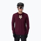 Мъжка велосипедна блуза с дълъг ръкав Fox Racing Ranger Fox Head LS dark maroon
