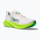 Мъжки обувки за бягане HOKA Mach 6 white/neon lime