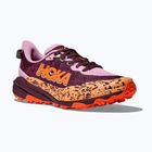 Детски обувки за бягане HOKA Speedgoat 6 flower nectar/neon tangerine
