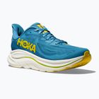 Мъжки обувки за бягане HOKA Clifton 10 Wide alpine blue/foggy night
