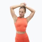 Детски спортен сутиен HOKA Elaro Crop bell pepper