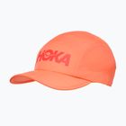 Шапка с козирка HOKA Run neon cantaloupe