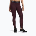 Дамски клин за тренировка Under Armour ColdGear Textured dark maroon/fuchsia dusk/white