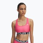 Спортен сутиен Under Armour HG Authentics Mid Branded super pink/white