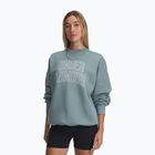 Дамски суичър Under Armour Rival Fleece Varsity Crew serpentine/white