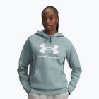 Дамски суитшърт Under Armour Rival Fleece Big Logo Hoody serpentine/white