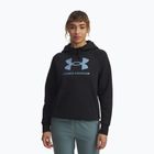 Дамски суитшърт Under Armour Rival Feelce Shimmer Hoody black/iridescent