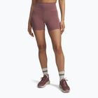 Дамски тренировъчни шорти Under Armour Project Rock Middie maroon mist/black