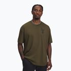 Мъжка тениска за тренировка Under Armour Project Rock Q4 expedition green/black