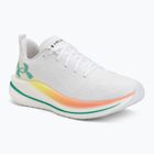 Дамски обувки за бягане Under Armour Velociti SPD white/orange bloc/metallic silver