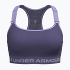 Спортен сутиен Under Armour HeatGear High purple luxe/purple crest
