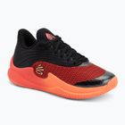 Баскетболни обувки Under Armour Curry Splash 26 black/electric tangerine/racer red