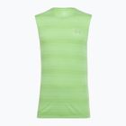 Мъжка тениска за бягане Under Armour Velociti Tank lumos lime/white