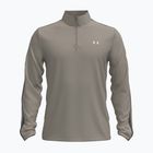 Мъжки суитшърт Under Armour Tech Taping 1/2 Zip timberwolf taupe/black/white