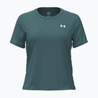 Дамска тениска за тренировка Under Armour Tech Wordmark Tape rack green/black/white