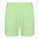 Мъжки шорти за бягане Under Armour Launch 7“ lumos lime/white