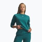 Дамски суитшърт Under Armour Rival Fleece Crew rack green/white