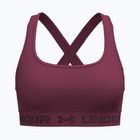 Спортен сутиен  Under Armour Crossback Mid claret/ox blood