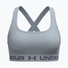 Спортен сутиен  Under Armour Crossback Mid blue fog/downpour gray