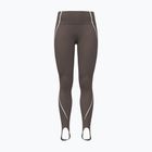 Дамски тренировъчен клин Under Armour Meridian Contour Stirrup Leggings peppercorn/white/peppercorn