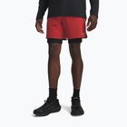 Мъжки шорти за бягане Under Armour Velociti Pro 2IN1 Shorts heritage red/reflective