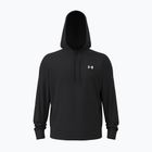 Мъжки суитшърт Under Armour Flex Fleece Hoodie ultimate black/white