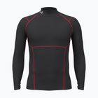 Мъжка блуза с дълъг ръкав за  тренировка Under Armour Coldgear Elite Comp Mock ultimate black/red/reflective
