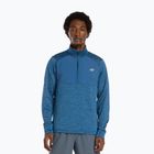 Мъжка блуза с дълъг ръкав за бягане New Balance Athletics Heat Grid 1/2 Zip dark shoreline
