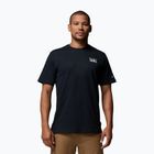 Мъжка тениска за трекинг Columbia Explorers Canyon Back black/пик и вълни