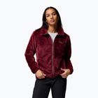 Дамски суитшърт Columbia Fire Side II Sherpa Full Zip rich wine