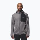 Мъжки суитшърт Columbia Triple Canyon Grid Fleece Hooded Full Zip II city grey/black