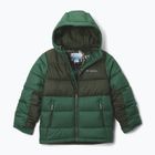 Детско подплатено яке Columbia Pike Lake II Hooded rain forest/greenscape