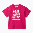Детска тениска Columbia Mission Lake II SS Graphic guava pink/floral frenzy