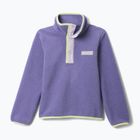 Детски поларен суитшърт Columbia Halvetia II Half Snap Fleece stormwatch/lavender pearl 