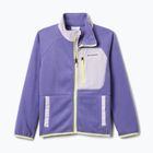 Детски поларен суитшърт Columbia Fast Trek V Full Zip stormwatch/lavender pearl 