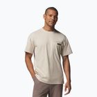 Мъжка тениска Columbia Echo Passage SS Crew dark stone