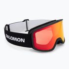 Скиорска маска Salomon Aksium 2.0 S black/ml mid red