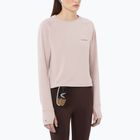 Дамски суитшърт за трекинг Salomon Essential Lightwarm CN etherea