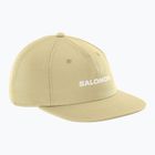 Шапка с козирка Salomon Logo Flat gray green