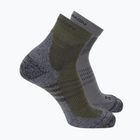 Чорапи Salomon X Ultra Access Quarter 2 pairs excalibur/olive night