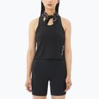 Дамска тениска за бягане Salomon Sense Aero Short Tank deep black
