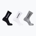 Чорапи Salomon Everyday Lite Crew 3 pack black/white/frost gray