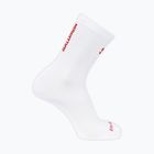 Чорапи Salomon S/Lab Phantasm Crew 3 white/fiery red
