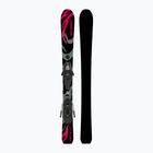 Детски ски за спускане със ски автомати Salomon QST Jr Black XS + C5 GW black/neon punch
